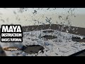 Maya 2022 - Destruction Basics Tutorial #FXManiac