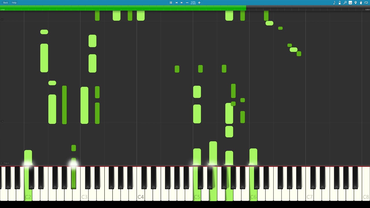 Adieu - Cowboy Bebop - Piano Tutorial (Synthesia) - YouTube