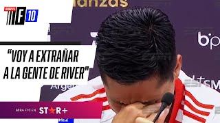 ¡SE QUEBRÓ COMPLETAMENTE! Enzo Pérez y la EMOCIONANTE despedida de River tras ser campeón