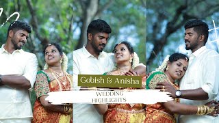 WEDDING HIGHLIGHTS 2023 | GOBISH & ANISHA | TAMIL WEDDING FILM | SK CREATION
