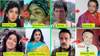 Shola aur shabnam 1992 film cast then and now | divya bharti | govinda transformation in 2023