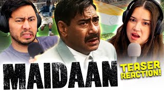 MAIDAAN Teaser Reaction! | Ajay Devgn | Amit Sharma | Boney Kapoor