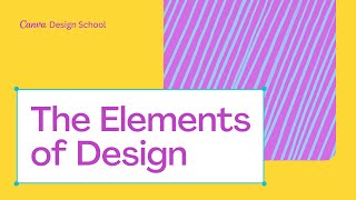 Understanding the Elements of Design | Graphic Design Basic