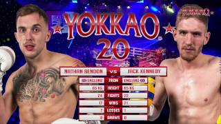 YOKKAO 20: Nathan Bendon vs Jack Kennedy - Muay Thai UK Ranking -65kg