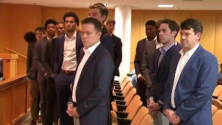 Furman basketball honored during County Council meeting