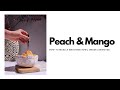 Mango peach smoothie | Freshly smooth