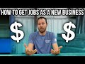 HOW TO GET JOBS AS A NEW BUSINESS | Liquid Concepts | Weekly Tips and Tricks