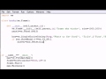 wxPython Programming Tutorial   6   List for Input   YouTube