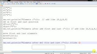 LinkedList Class in Java with Simple Demo Program