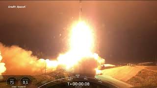 SpaceX Falcon 9 Launches Starlink 7-3