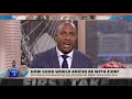 Zion & Porzingis on the Knicks would be ‘box office’ - Stephen A.  First Take