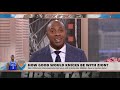 Zion & Porzingis on the Knicks would be ‘box office’ - Stephen A.  First Take