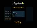 PYTHON || Compound assignment operators || #python #programming #toutorial #coding #education