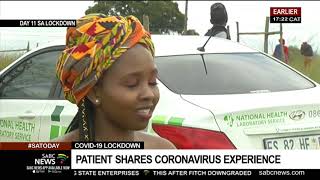 Recovered COVID-19 patient wants to use her story to educate others