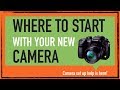 New Camera: Set up your camera menus