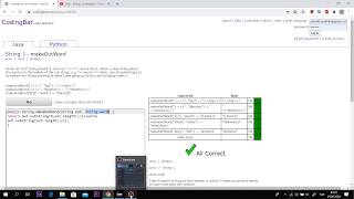Java-Codingbat-String-1 - makeOutWord
