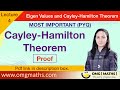 Cayley Hamilton Theorem | Proof | Cayley-Hamilton Theorem for the Matrix | Bsc