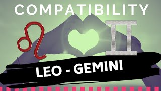 LEO ♌ AND GEMINI ♊: LOVE COMPATIBILITY ❤️🔥