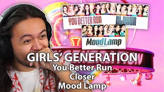 Girls' Generation - 'You Better Run' & 'Closer' & 'Mood Lamp' | REACTION