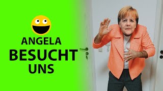 😂Angela Merkel besucht ihre Bürger