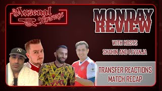 ARSENAL 4-2 LEICESTER  PLUS ARSENAL TRANSFER NEWS feat MOH & TOM