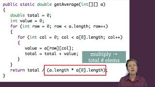 Traversing 2D Arrays (nested loops) Part 1 - Learn to Teach Java: ArrayLists and 2D Arrays