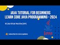 Learn Core Java Programming - 2024 - Java Virtual Machine (JVM)