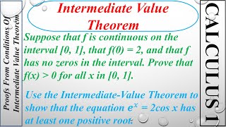 Some Proofs Using Intermediate Value Theorem 2