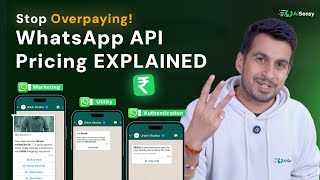 WhatsApp Business API Pricing 2025 Explained (Hindi) #whatsappapipricing