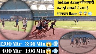 1200m और 400m का ऐसा workout नहीं देखा होगा | #agniveer #indianarmy  का 1600m #workout | #viral