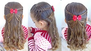 Penteado Infantil Asas de Borboleta com Tranças