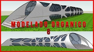 DO THIS...How to MAKE ORGANIC SHAPES in SKETCHUP ( PLUGGIN VORONOI ) !!