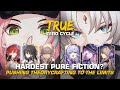 True Zero Cycling the Hardest Pure Fiction! | No Limited Eidolons | New Pure Fiction v2.6