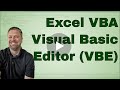 Excel VBA Visual Basic Editor (VBE)