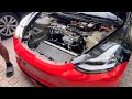 The best way to remove Tesla Model 3 front bumper