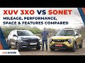 Mahindra XUV 3XO vs Kia Sonet | Turbo Petrol Automatic | Mileage, Performance, Features Compared