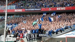 Ultras GElsenkirchen - Pyro - Stimmung - Schalke : Köln - 2015