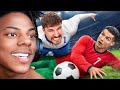 iShowSpeed & Mr. Beast React To Beat Ronaldo, Win $1,000,000