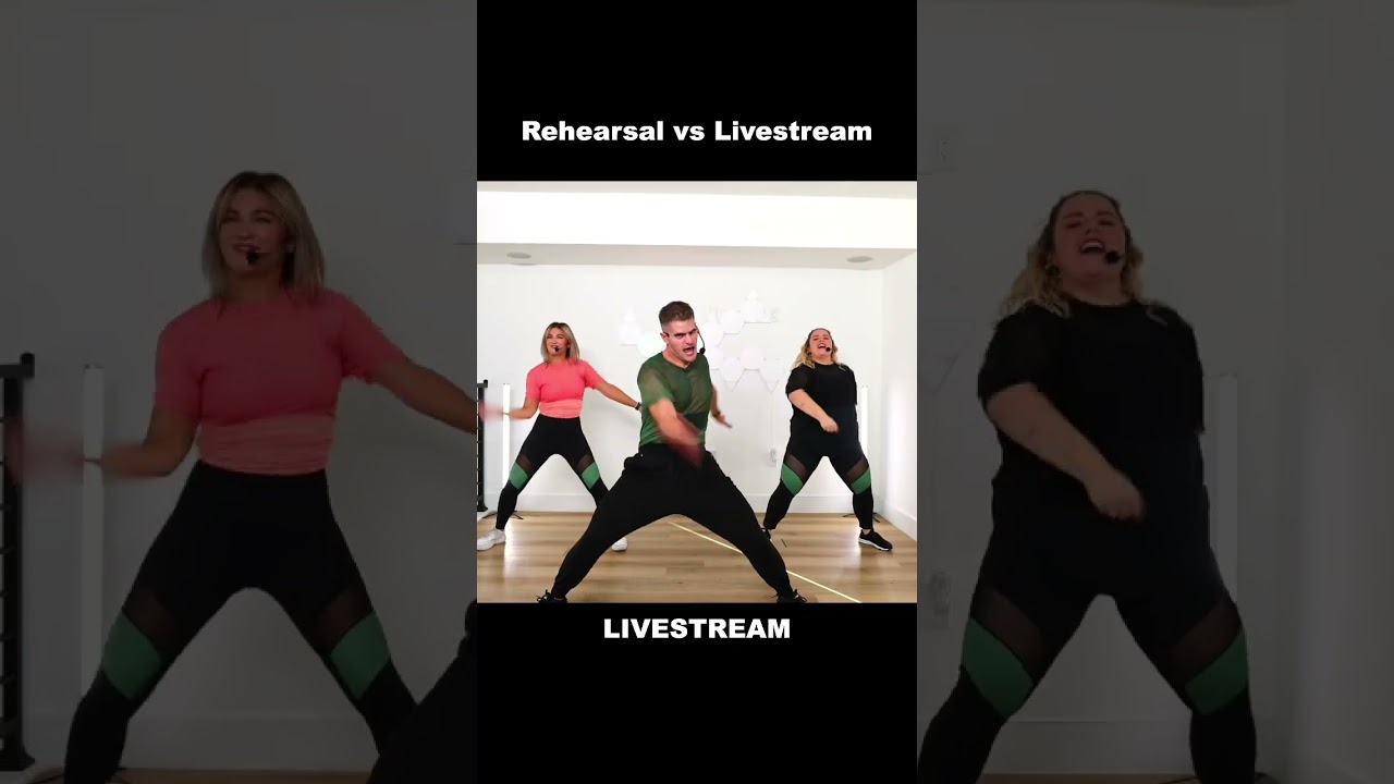 Rehearsal Vs Livestream Youtube