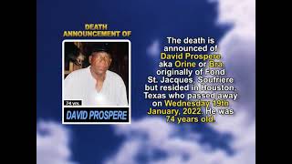 David Prospere short