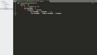 Project Euler #5 in Python