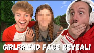 GIRLFRIEND FACE REVEAL! TommyInnit Minecraft, But My Girlfriend Face Reveals... (FIRST REACTION