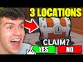 How To FIND ALL 3 HIDDEN CHEST LOCATIONS In Roblox Anime Champions Simulator SHADOW CITY QUEST