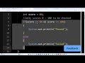 Nested If Java Tutorial