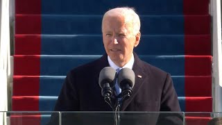'Democracy has prevailed': President Biden’s first speech