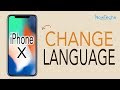 iPhone X - How to Change the Language iPhone X - How to Change the Language