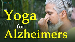 Yoga Exercise for Alzheimer's disease | Dementia Recovery with Yoga | by Bharathji IndeaYoga Mysore