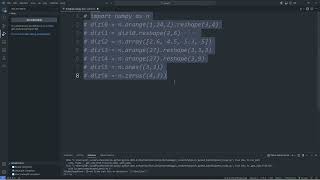 Howto comment and uncomment block of python codes in visual studio code