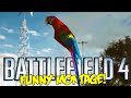 Battlefield 4 Funny Montage!  Blow up sun Easter Egg ,Magic Parrot & More (BF4 Funny Moments)