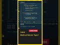 Java Tutorial For Beginners, (Method Return Type), Java in Telugu, Java Methods, Learn Java, OOPS